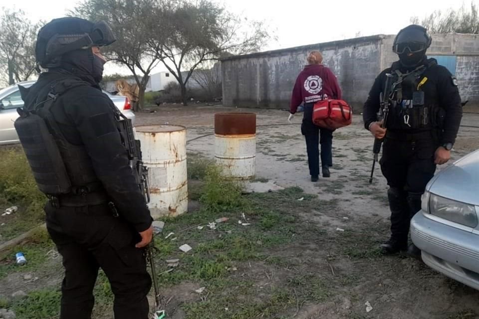 Durante la inspección en el sitio encontraron a una persona sin vida con huellas de violencia.