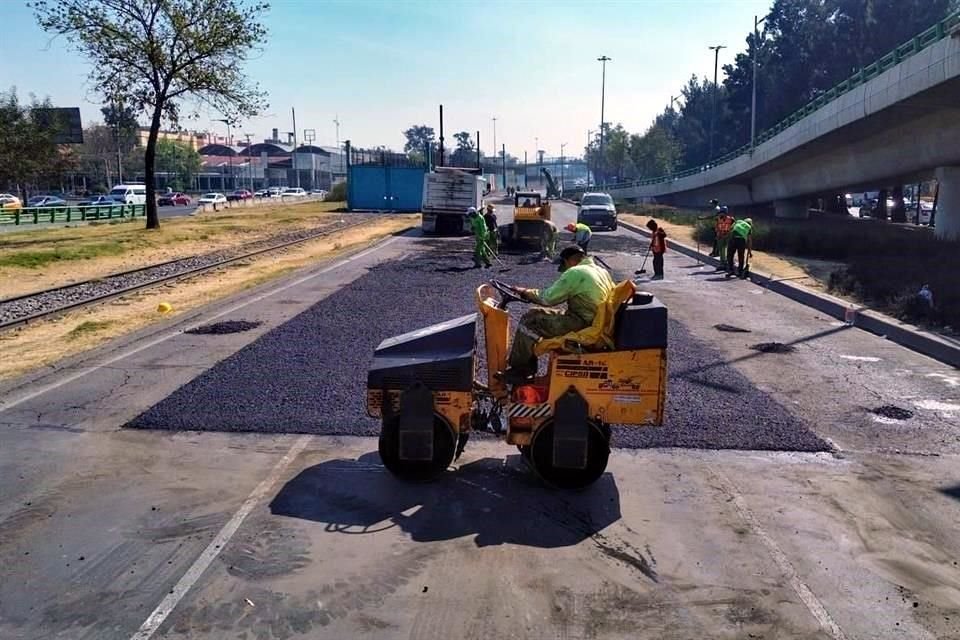 La Sobse dio a conocer un balance sobre las obras de bacheo en vialidades.