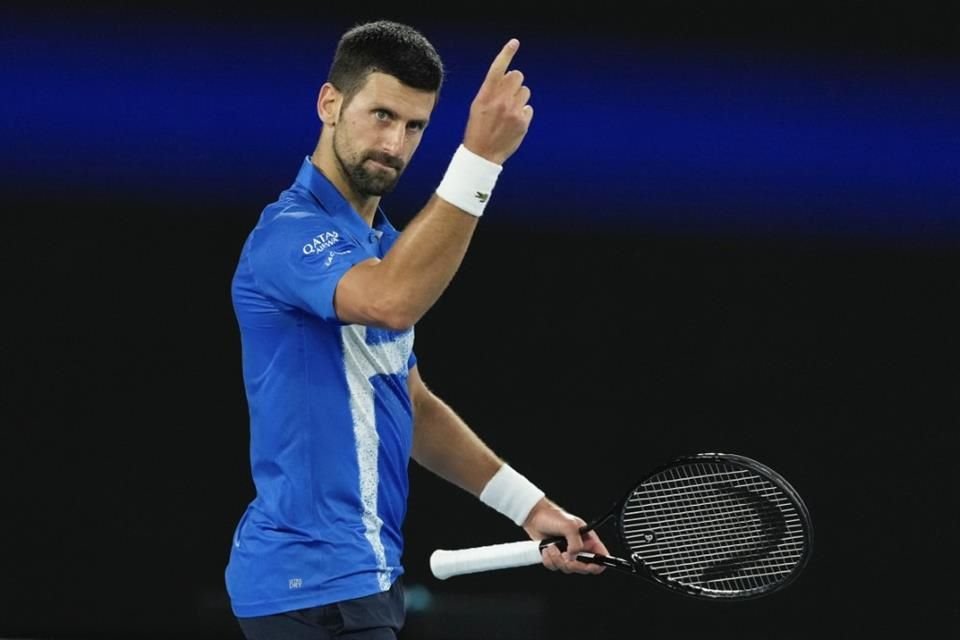 Djokovic se impuso a Basavareddy en la primera ronda del Abierto de Australia.