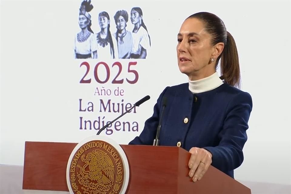 Claudia Sheinbaum, Presidenta de la República. 