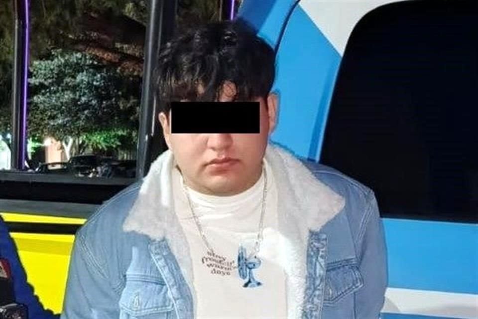 El ahora detenido fue identificado como José Ángel Gabriel Z., de 20 años de edad.