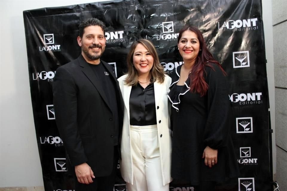 Alberto Vázquez, Gamaliela Tan y Dámaris Noguez