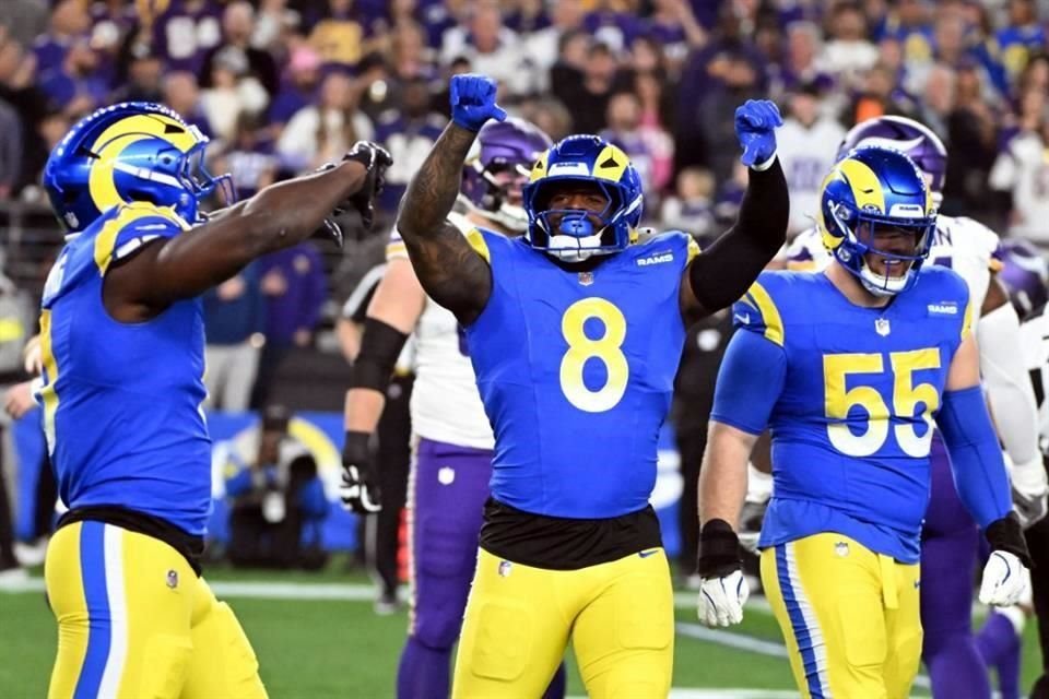 Rams tuvo tres touchdowns en la primera mitad que prácticamente liquidó el partido ante los Vikings.