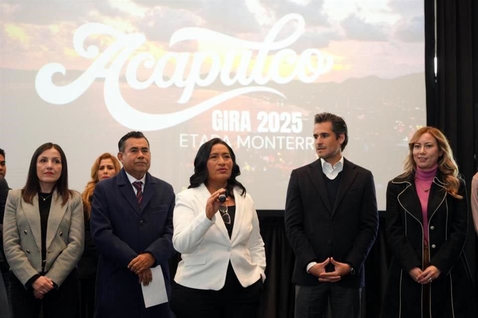 La Edil estuvo acompañada de Ricardo Dueñas, Director de OMA, y titulares de Turismo de Guerrero y Nuevo León.