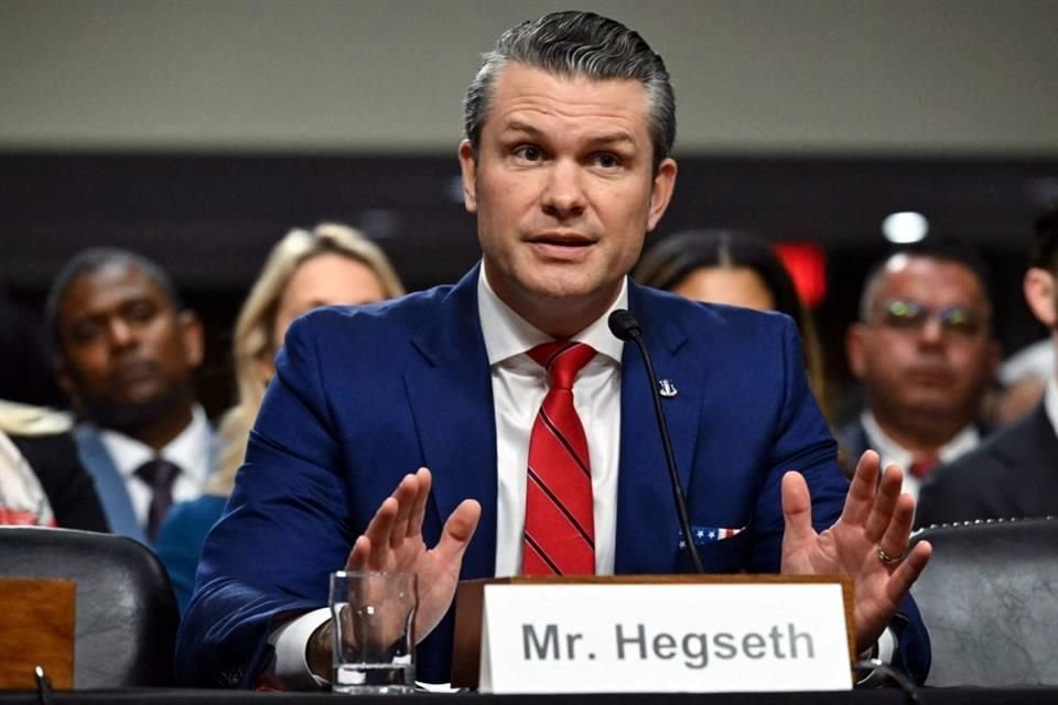 El elegido por Donald Trump para Secretario de Defensa, Pete Hegseth, se enfrenta a audiencia para saber si está capacitado para el cargo.