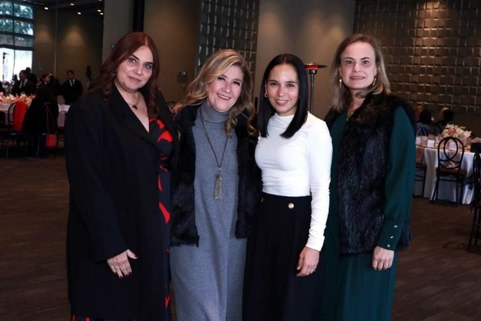 Ana Patricia Salcido, Rosy Guerra de Chaya, Chikis Urdiales y Cristina Arellano