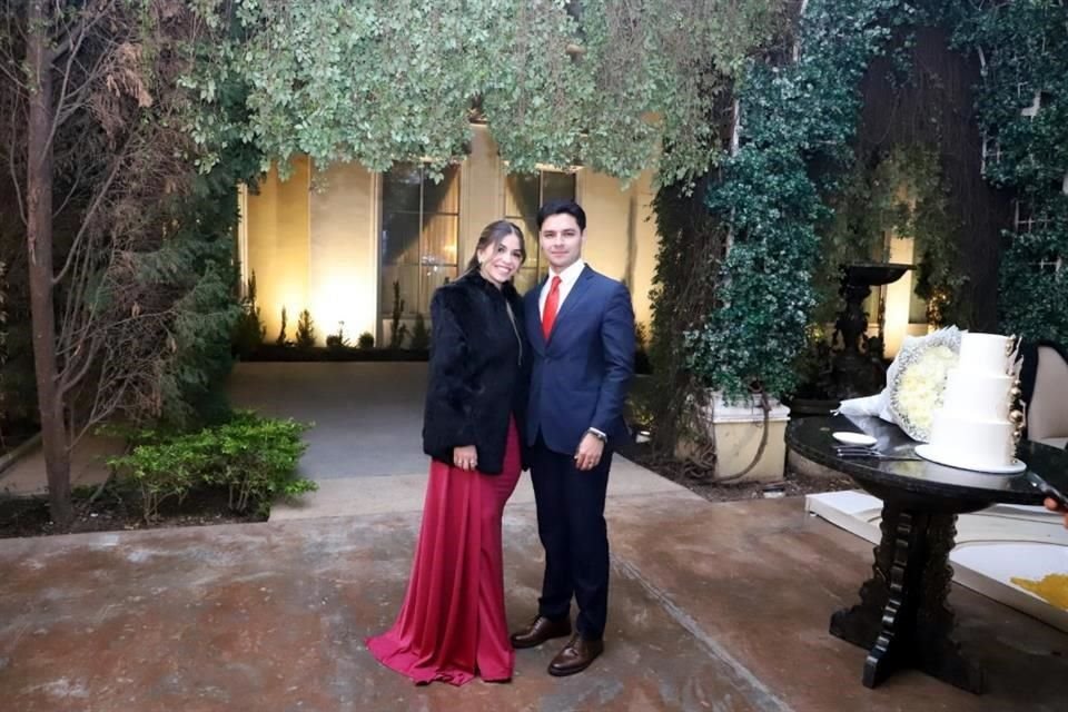 Karla Flores y Cristian González