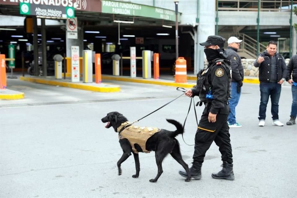 En la revisión, intervinieron binomios de Fuerza Civil.