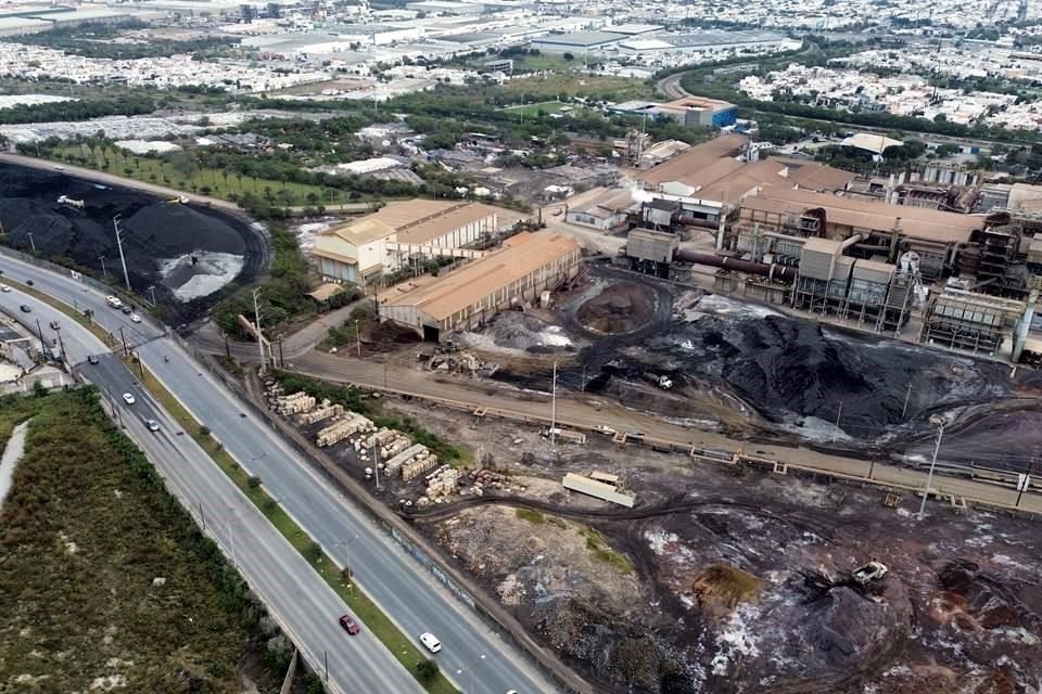 La planta de Zinc Nacional, en San Nicolás, se ubica cerca de zonas habitacionales, parques, escuelas y guarderías.