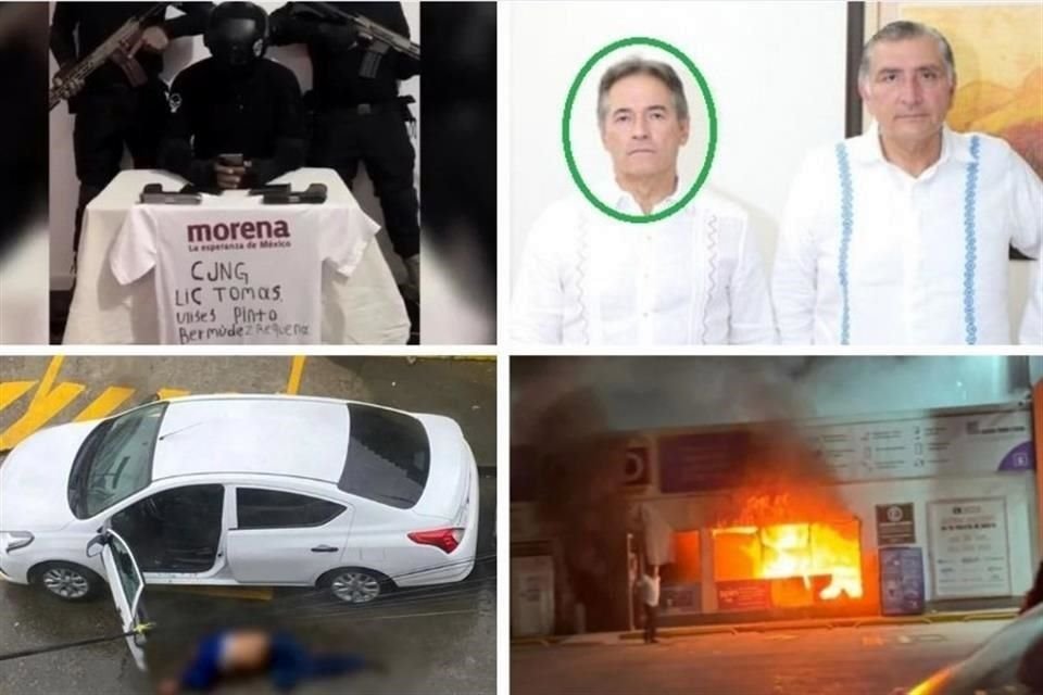 Tabasco, entidad que registra una escalada de violencia, está en medio de señalamientos de funcionarios ligados al narco desde hace años.