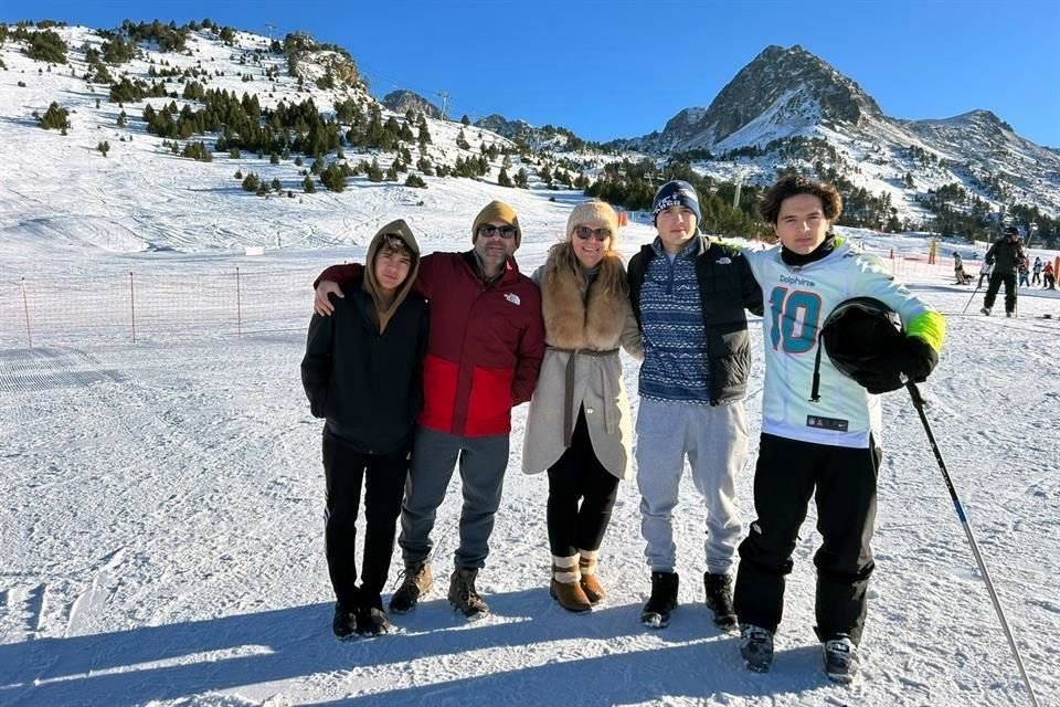 Mauricio Márquez Webb, Iván Márquez, Ana Luisa Webb de Márquez, Santiago y Patricio Márquez Webb