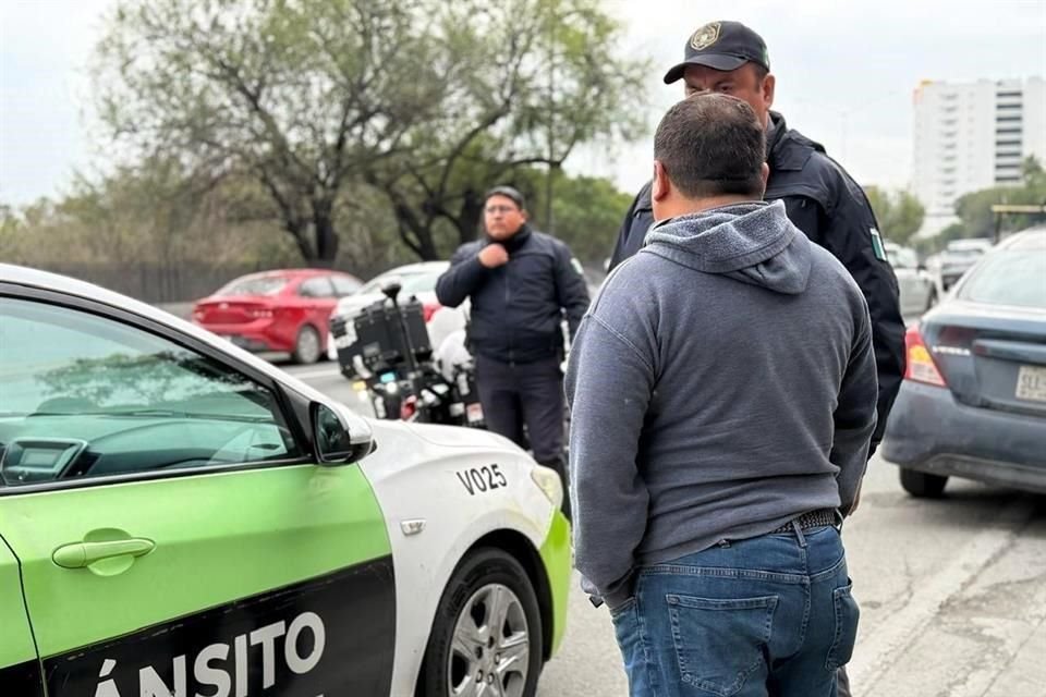 El hombre fue detenido y puesto a disposición del Ministerio Público por el delito de abandono de persona.