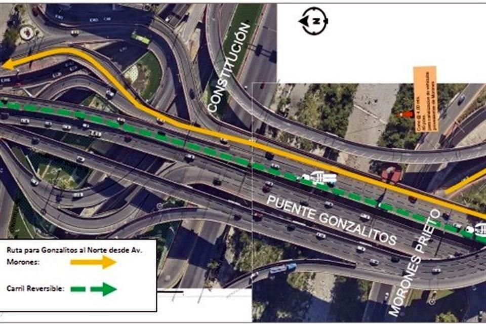 De acuerdo con el Municipio, el carril se habilitará desde las 6:30 a las 8:00 horas.