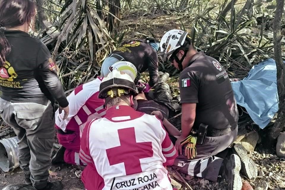 Los hechos fueron reportados a las 15:10 horas.