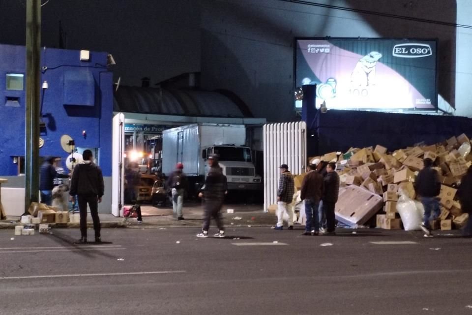 El desalojo se registró la noche del viernes. 