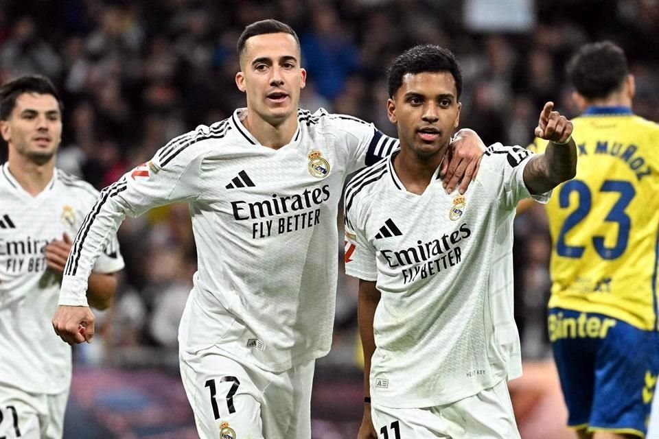 Rodrygo selló la goleada del cuadro Merengue en el Bernabéu.