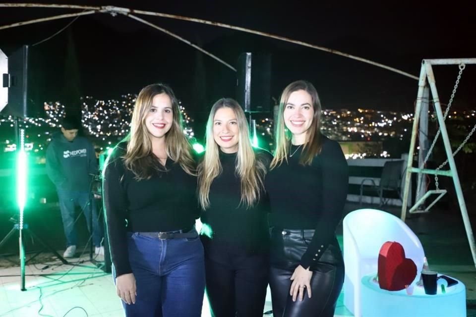 Gaby Fernández, Nelly Marroquín y Mariana Treviño