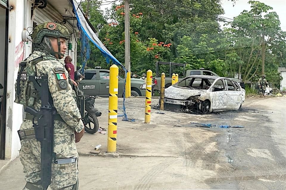 Tras la captura de uno de los líderes de 'La Barredora', el grupo criminal incendió locales y autos en Villahermosa.