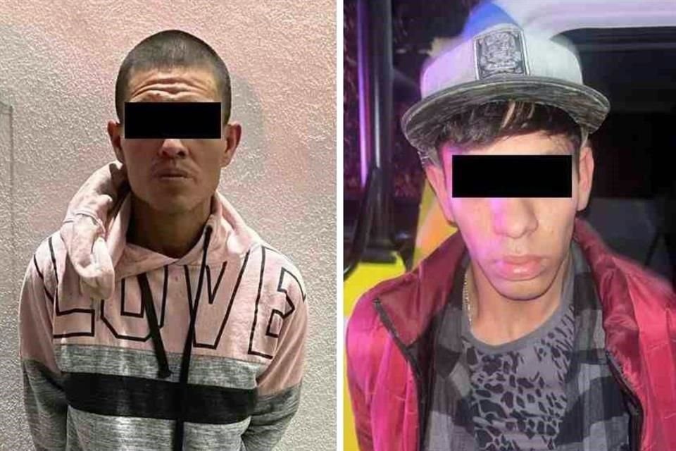 Jesús Alfredo, de 36 años, y Oliver Alejandro, de 20.