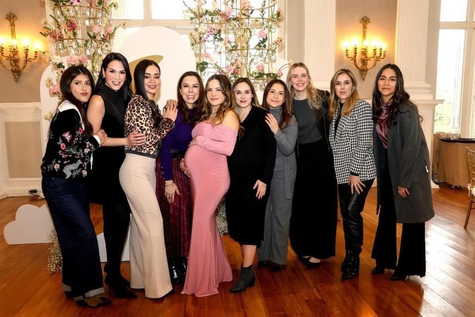 Fer Montemayor, Ana Victoria González, Judith Caballero, Maricela Garza, LA FESTEJADA, Paulina Quiroga, Aleida Palacios, Paulina Putz, Andrea Quiroga y Marisela Fernández