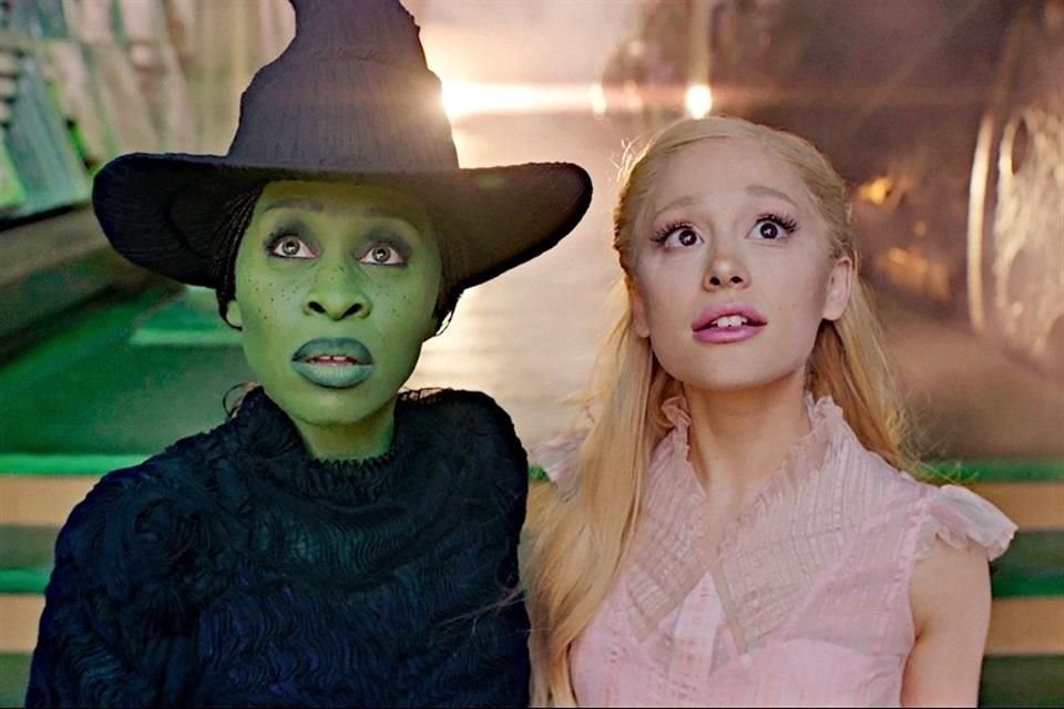 El musical 'Wicked' obtuvo 10 menciones, incluidas Película y Actuación para sus estrellas Cynthia Erivo y Ariana Grande.