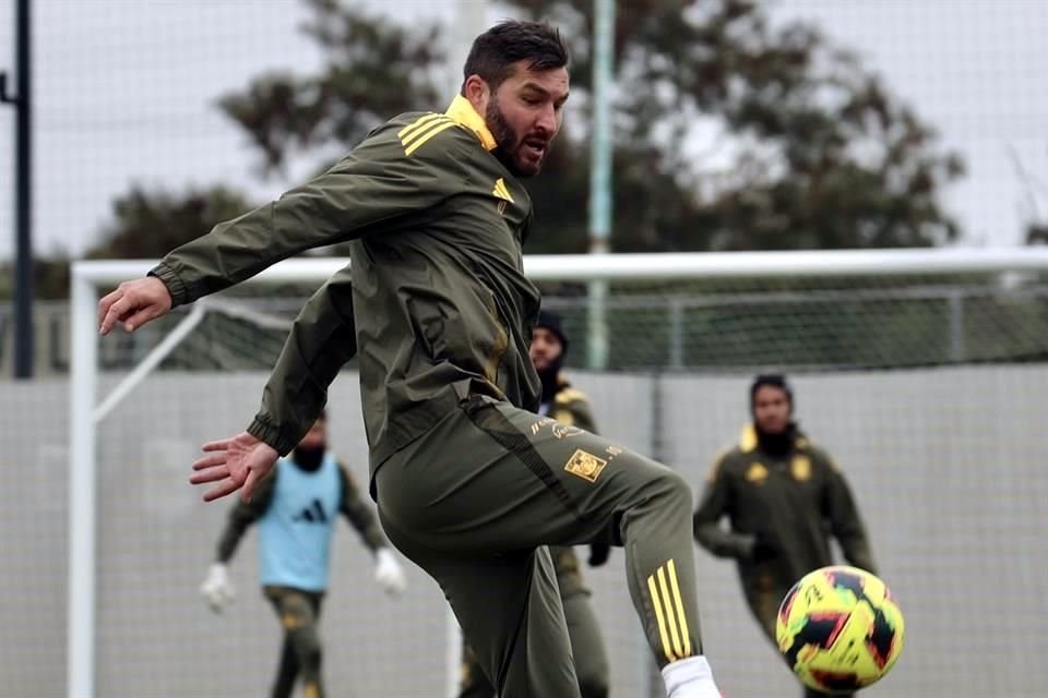 André-pierre Gignac inició su terapia de rehabilitación.