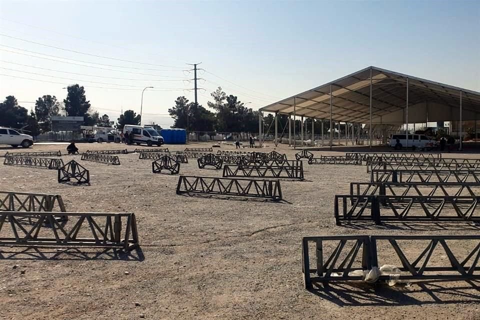 El albergue está en el área conocida como 'El Punto', en la Avenida Heroico Colegio Militar, en Ciudad Juárez.