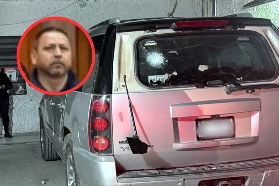 El atentado en el que Juan Eduardo Gutiérrez Galindo resultó ileso, fue reportado a las 22:00 horas.