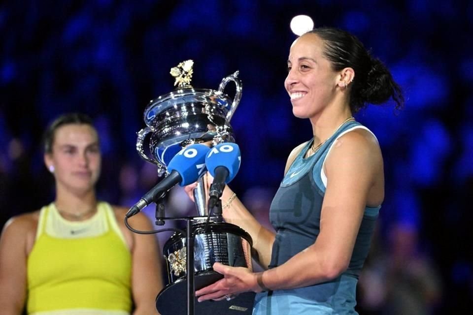 Keys es la primera jugadora que se alza con el trofeo al derrotar a las número uno y dos del mundo en un grande desde la rusa Svetlana Kuznetsova en el Abierto de Francia de 2009.