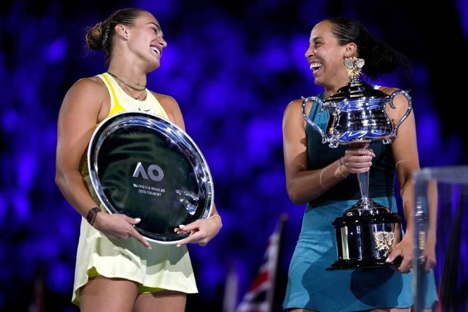 También es la primera que logra esto en Melbourne Park desde su compatriota Serena Williams hace 20 años.