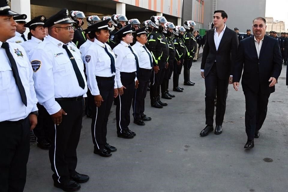 El Municipio de Apodaca reconoció el desempeñó de sus policías tras mejorar la percepción de seguridad según resultados de la ENSU.