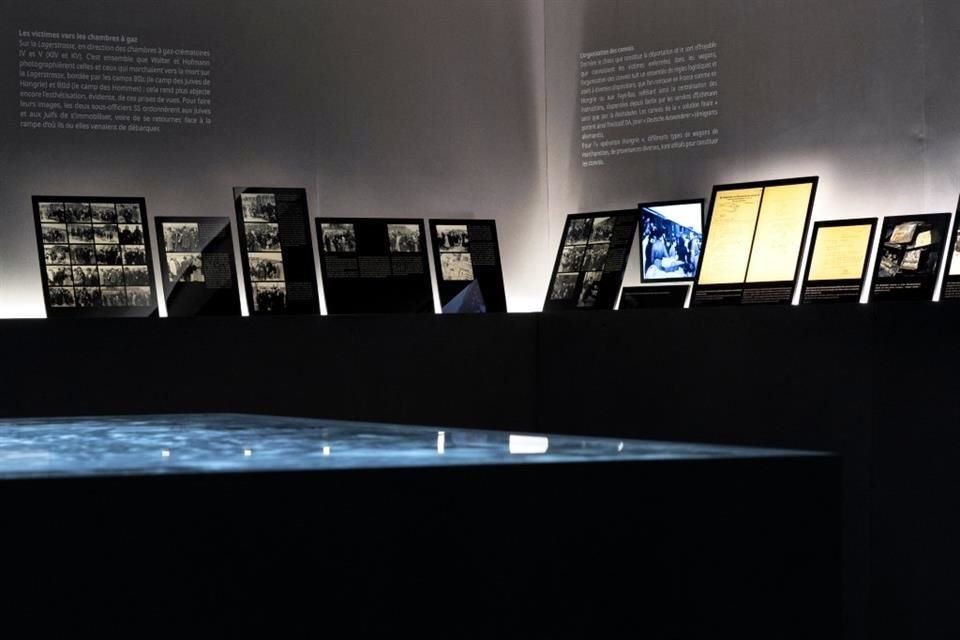 La exposición que recuerda en París la liberación del campo se exhibe en el Memorial de la Shoah.