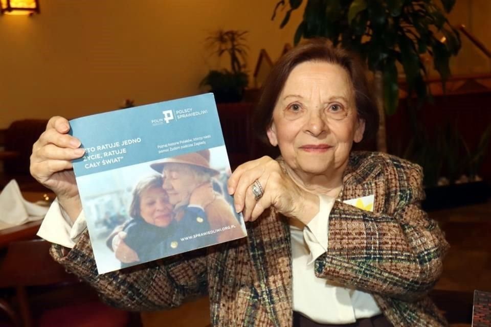 Giza Alterwajn tiene 84 años y ha dedicado las últimas décadas de su vida a relatar su historia con la esperanza de que las futuras generaciones nunca olviden el horror del Holocausto.