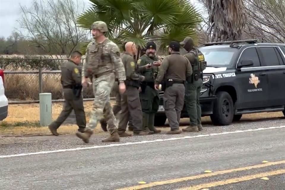 El tiroteo entre presuntos delincuentes y agentes de CBP causó una gran movilización de agentes federales y de Texas en el lugar de los hechos.