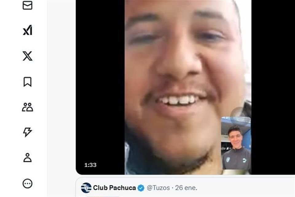 El aficionado de Pachuca fue contactado por el club tuzo.