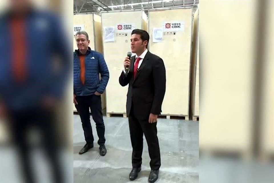 El Gobernador Samuel García dijo que por lo menos espera tener 9 kilómetros funcionando.