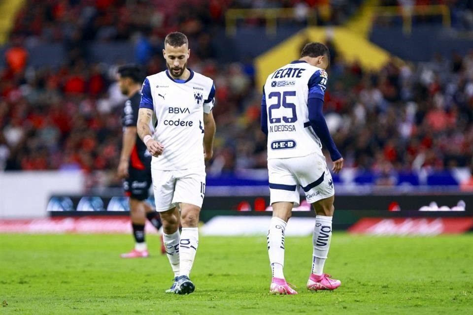 Los Rayados no pudieron aguantar el 3-2 y al final Atlas los empató.