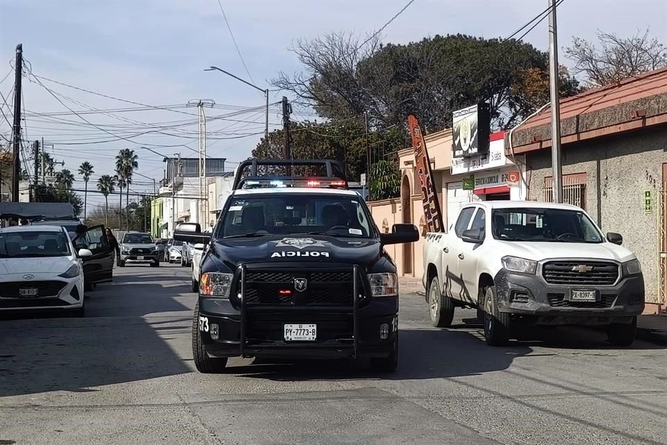 El atraco fue reportado alrededor de las 13:30 horas.