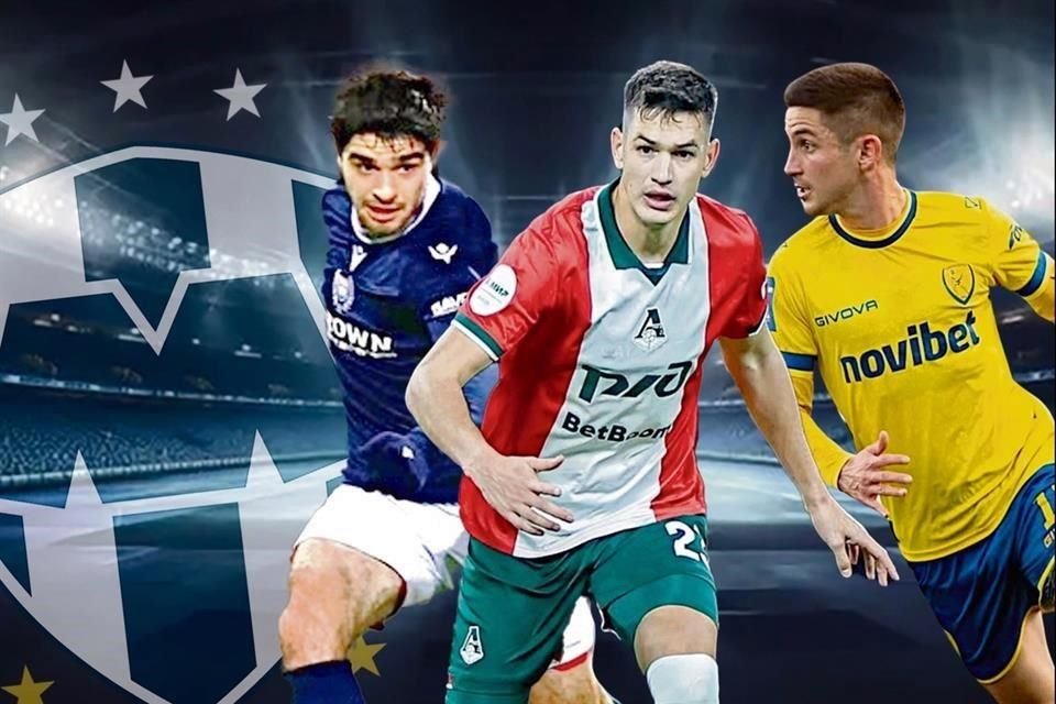Canteranos de Rayados cumplen su sueño de jugar en Europa.