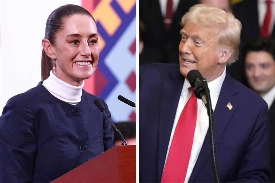 La Presidenta Sheinbaum y Donald Trump aseguraron que tuvieron una llamada muy cordial y productiva este lunes.