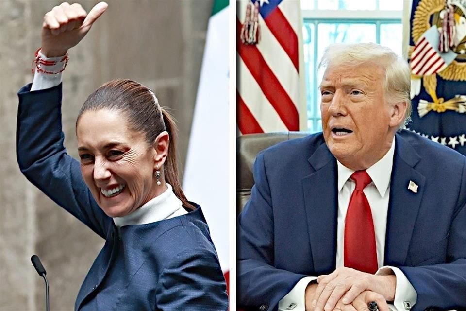 La Presidenta Sheinbaum y Donald Trump aseguraron que tuvieron una llamada muy cordial y productiva este lunes.