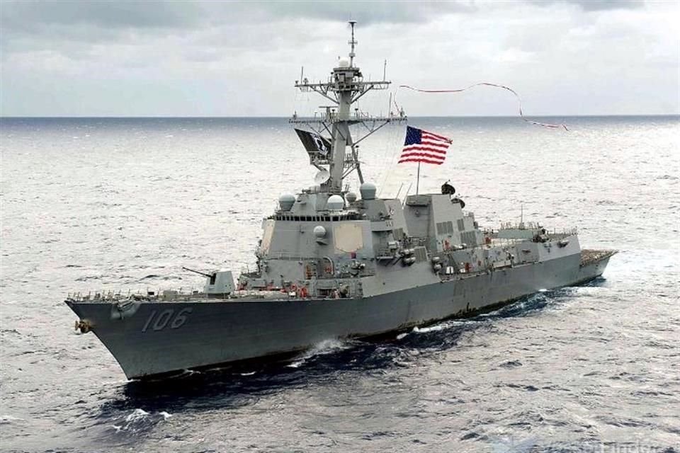 El US Gov Vessel es un buque de la Marina de los Estados Unidos que cumple funciones como abastecedor de pertrechos.