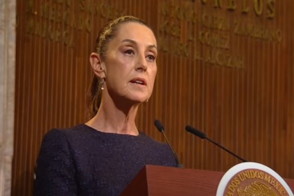 La Presidenta Sheinbaum en el 108 aniversario de la Constitución.