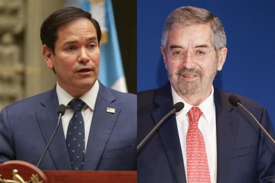 Marco Rubio e Juan Ramon de la Fuente.