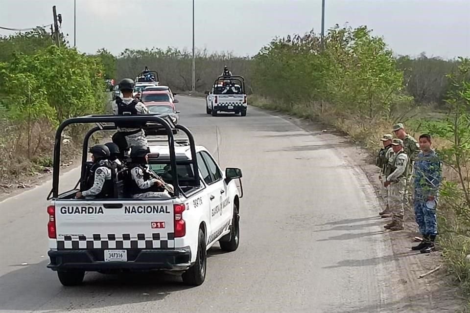 La tarea de los agentes es combatir el tráfico de drogas y personas, así como de armas de norte a sur.