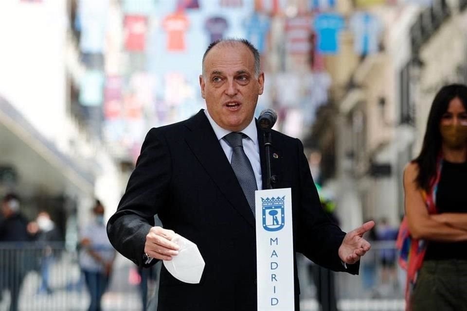 Tebas lamentó la actitud del Real Madrid.