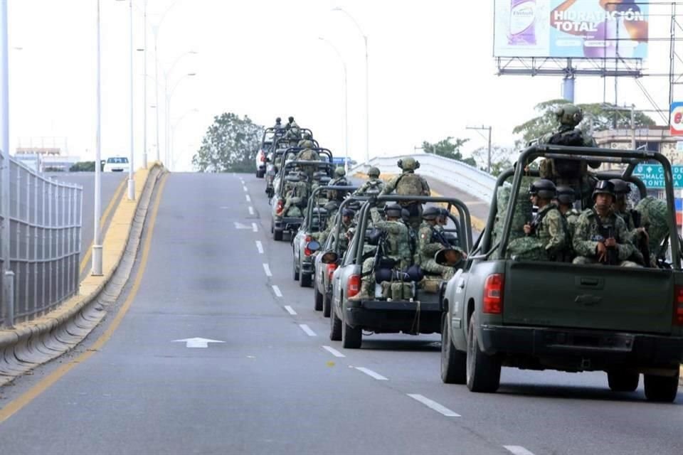 Otros 300 militares fueron enviados Tabasco para reforzar la seguridad en una entidad que ha sido azotada por la violencia.