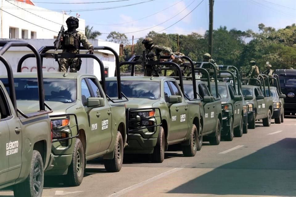 Otros 300 militares fueron enviados Tabasco para reforzar la seguridad en una entidad que ha sido azotada por la violencia.