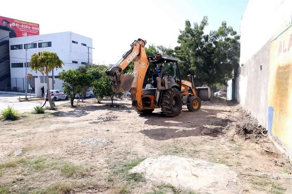 El predio está ubicado sobre la Avenida Diego Díaz de Berlanga, entre Volcán de Santa María y Cordillera Cantábrica, en el sector 12 de Las Puentes.