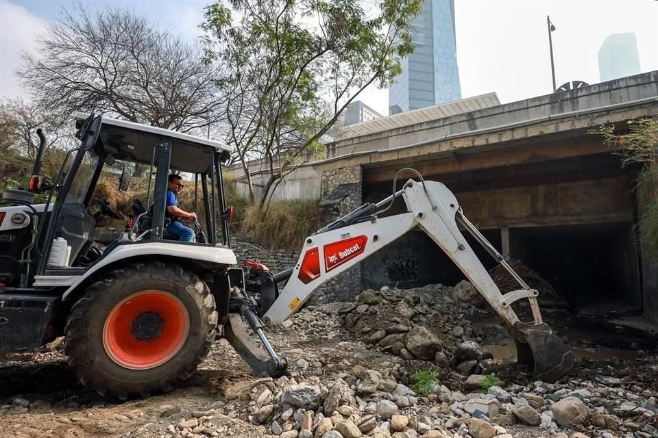 Las actividades programadas en el parque o las de quienes acuden al espacio público no se verán afectadas por las obras, pues están concentradas en el cauce.